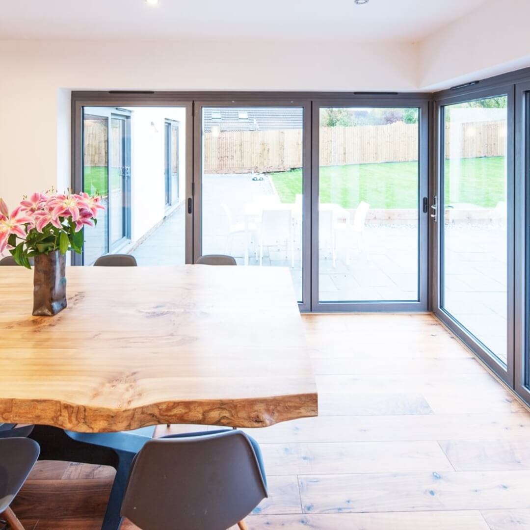 Aluminium Bi Folding Doors London 1
