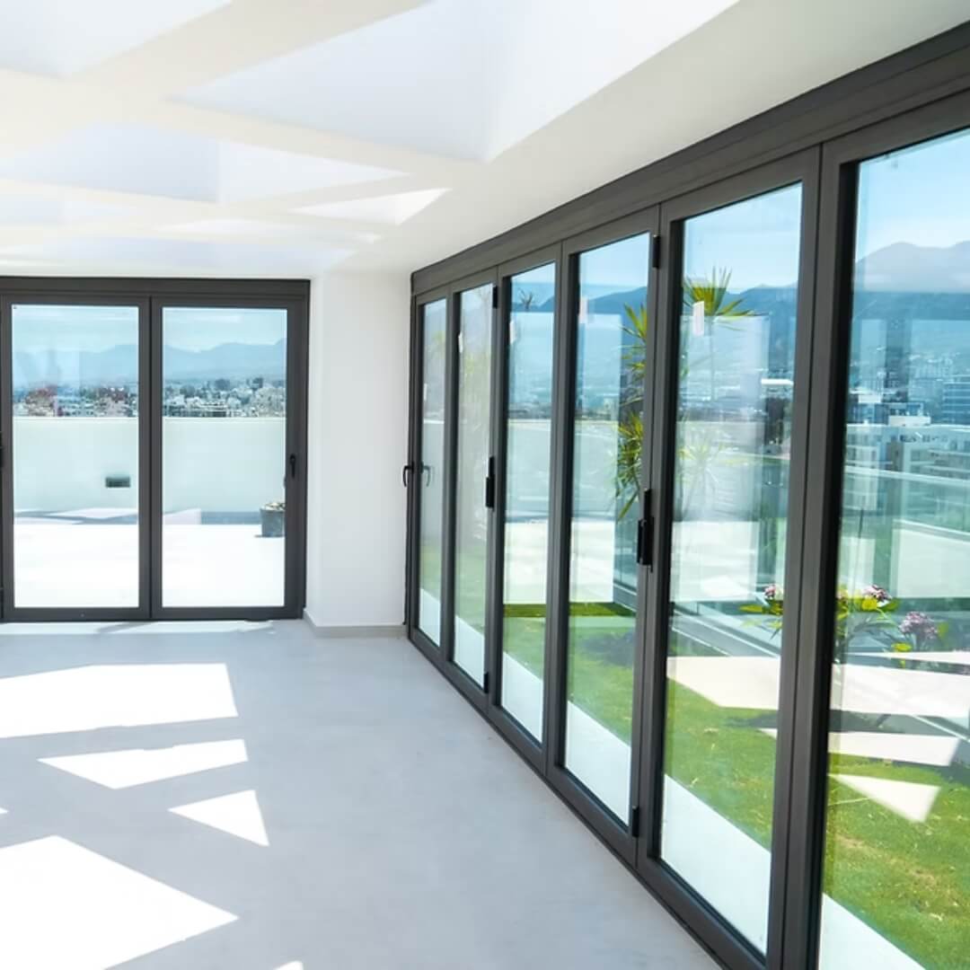 Aluminium Bi Folding Doors London 2