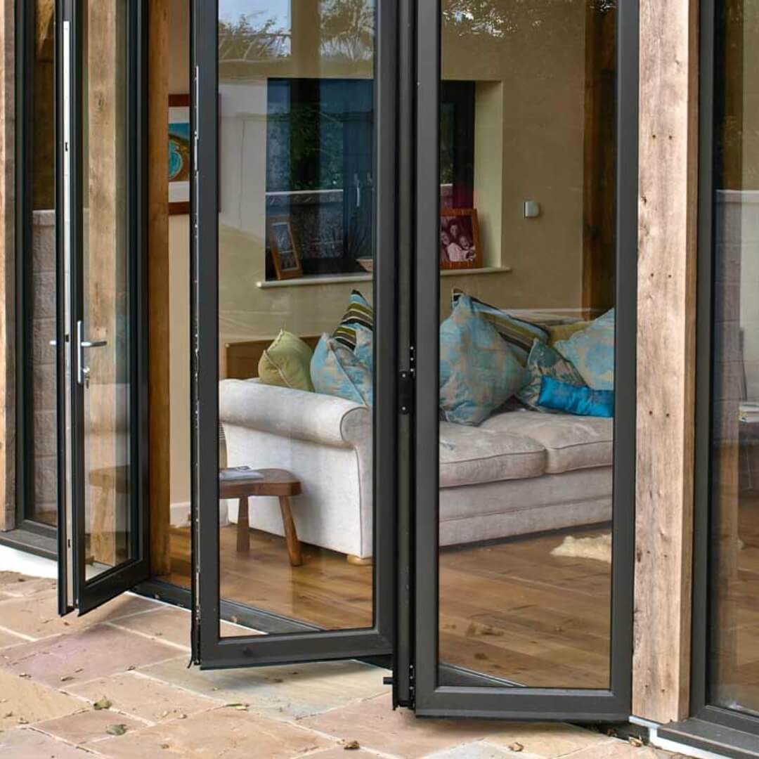 Aluminium Bi Folding Doors London 7