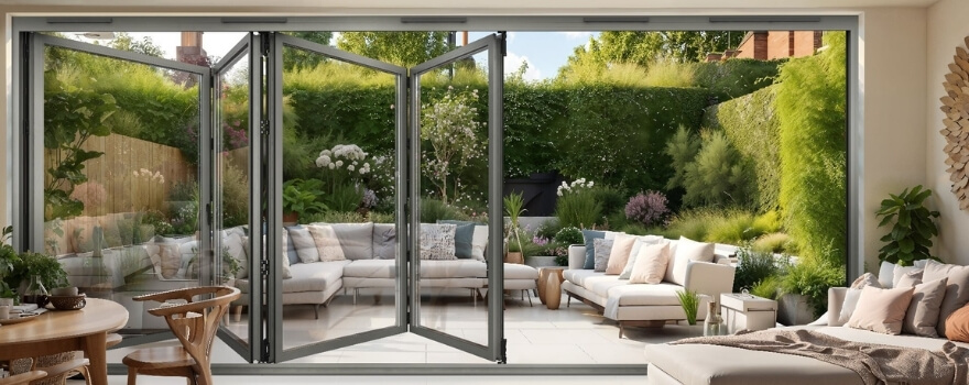 Aluminium Visofold 1000 Doors London