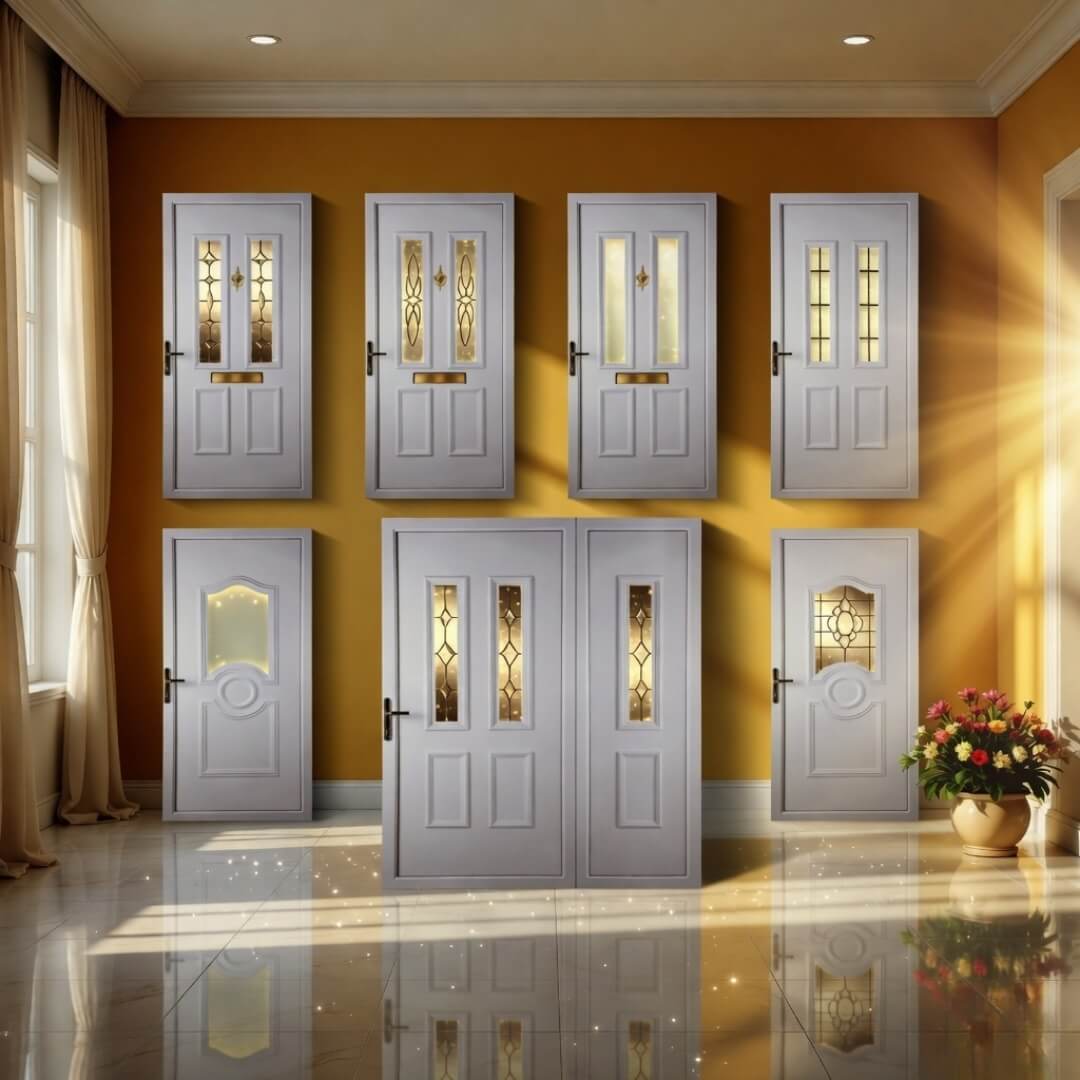 UPVC Front Doors with Panel 15