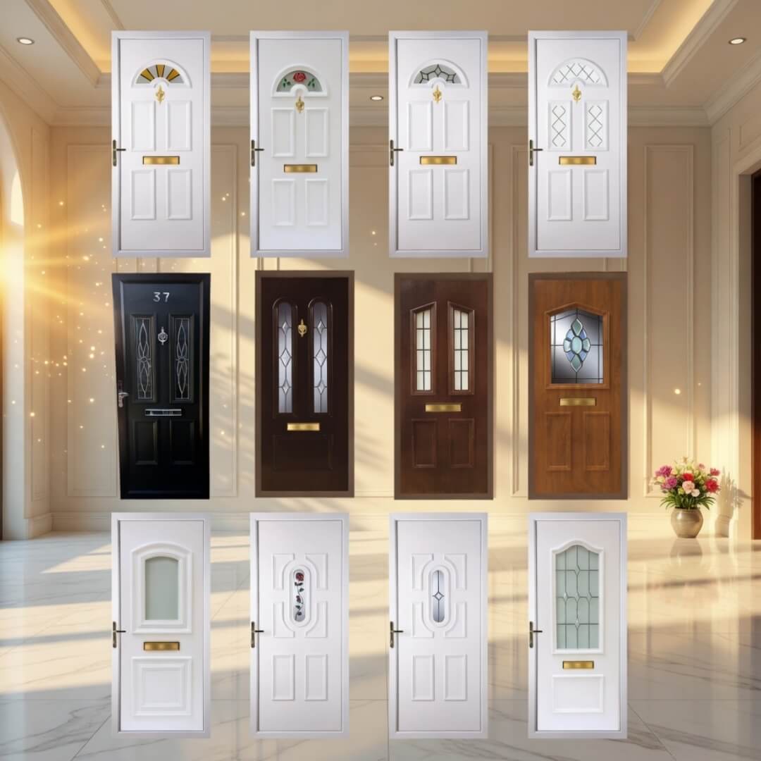 UPVC Front Doors with Panel 17