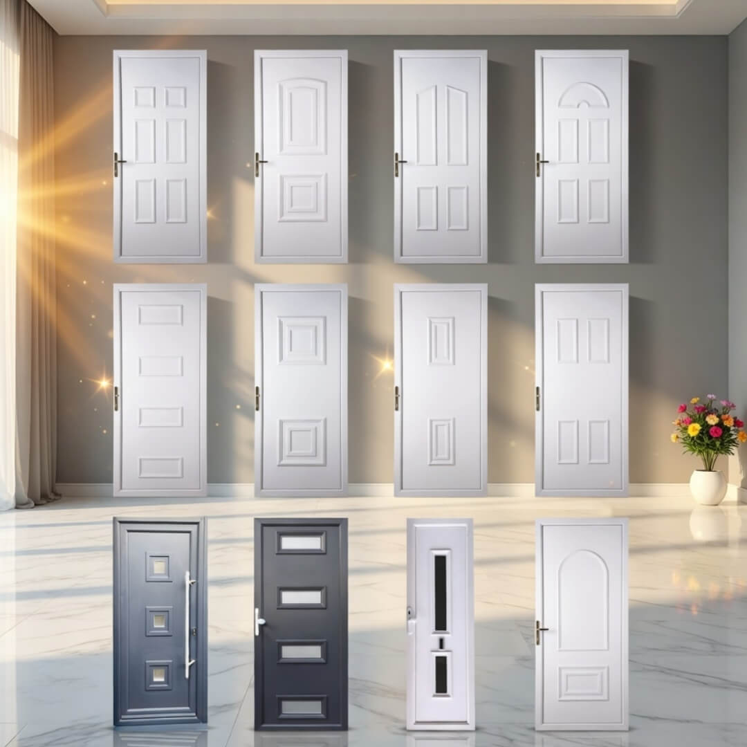 UPVC Front Doors with Panel 18