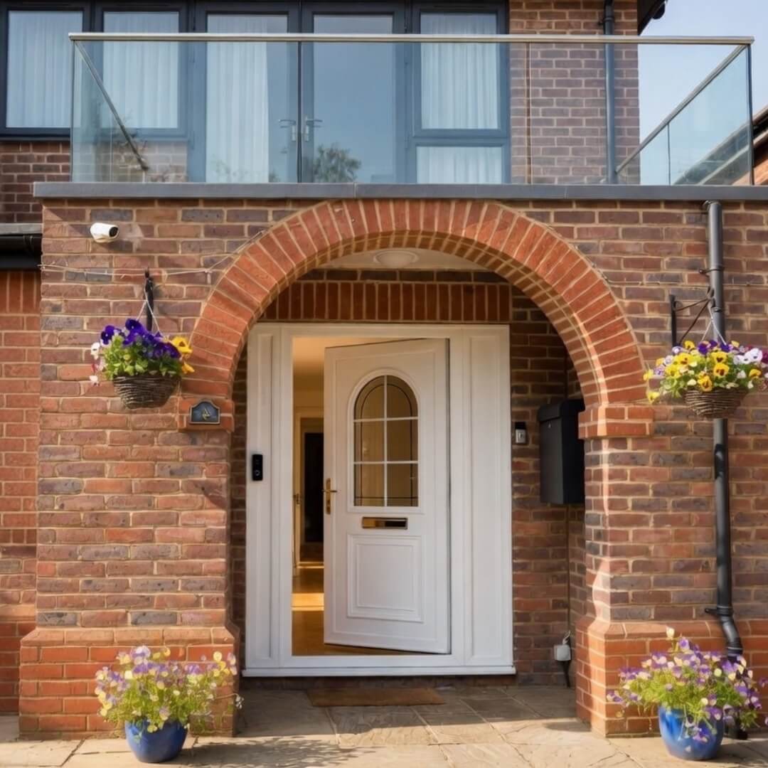 UPVC Front Doors with Panel 7