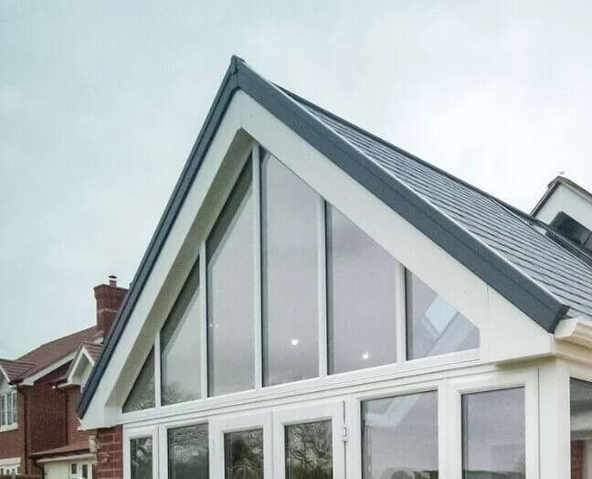 UPVC Angle Windows